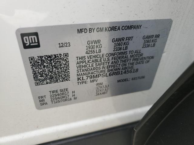 2024 CHEVROLET TRAILBLAZER LT KL79MPSL6RB145618