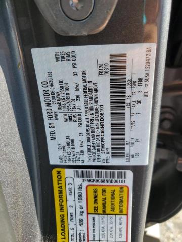 2022 FORD BRONCO SPO 3FMCR9C68NRD06101
