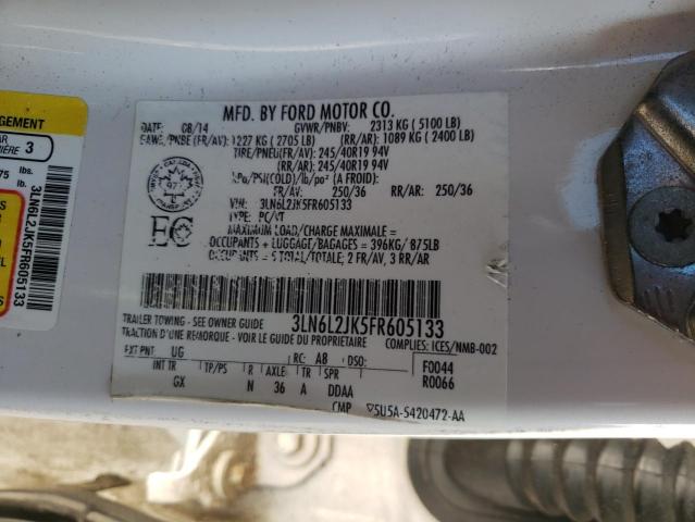 2015 LINCOLN MKZ 3LN6L2JK5FR605133