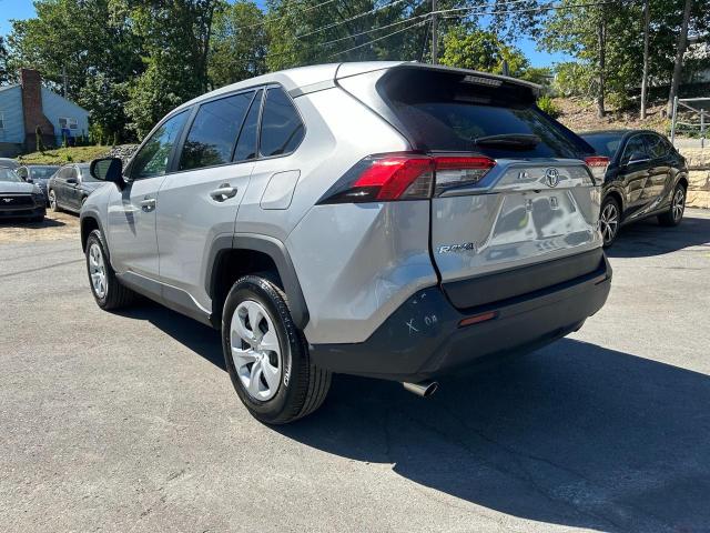 TOYOTA RAV4 LE 2024 silver  gas 2T3F1RFV4RW447731 photo #3