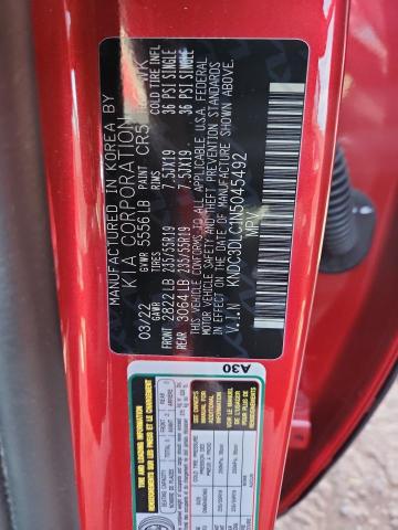 2022 KIA EV6 LIGHT KNDC3DLC1N5045492