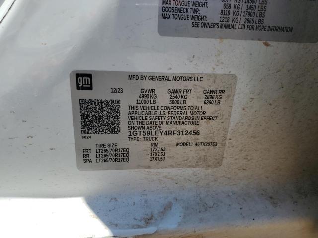 2024 GMC SIERRA K2500 HEAVY DUTY 1GT59LEY4RF312456