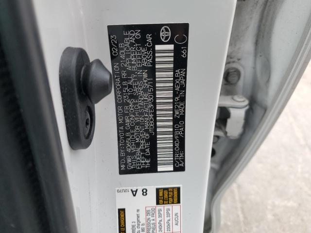 2023 TOYOTA COROLLA LE - JTDBCMFE3P3015711