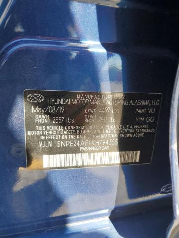 2019 HYUNDAI SONATA SE - 5NPE24AF4KH794355