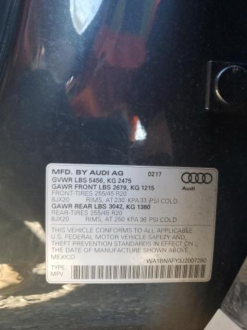 2018 AUDI Q5 PREMIUM PLUS WA1BNAFY3J2007280