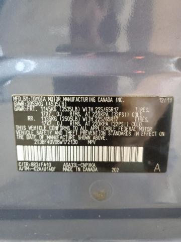 2011 TOYOTA RAV4 - 2T3BF4DV0BW172130