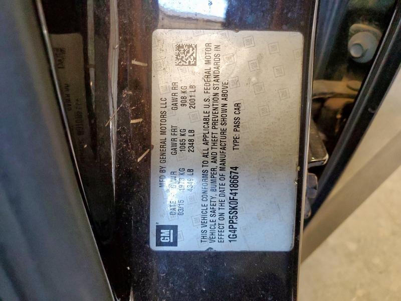 2015 BUICK VERANO 1G4PP5SK0F4186674