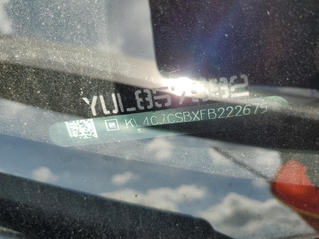 2015 BUICK ENCORE KL4CJCSBXFB222675