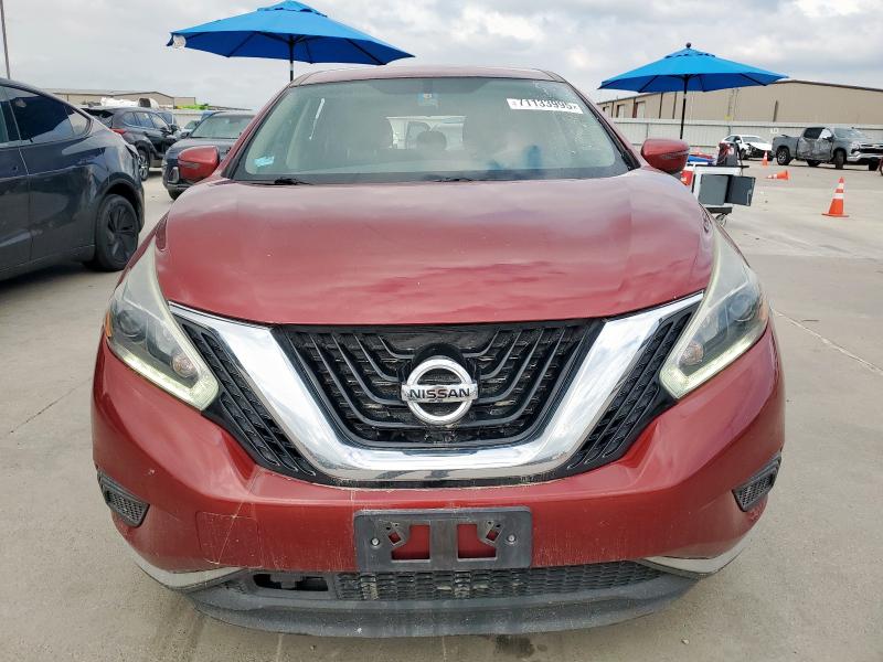 2018 NISSAN MURANO S 5N1AZ2MG9JN165364
