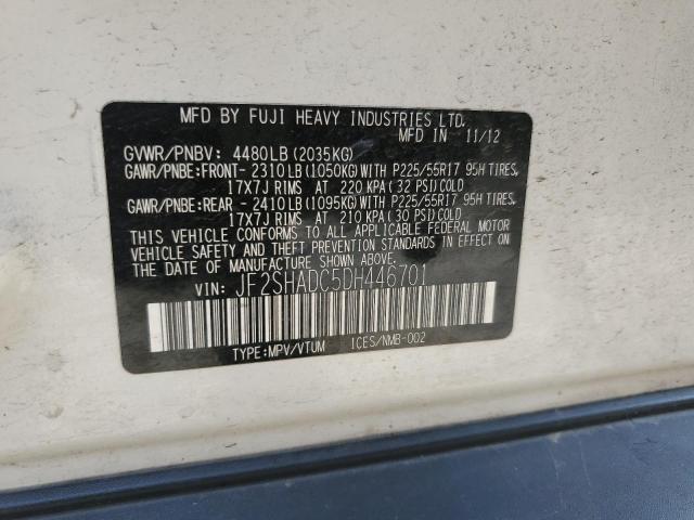 2013 SUBARU FORESTER 2.5X PREMIUM - JF2SHADC5DH446701