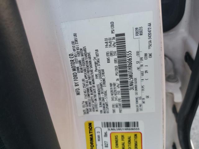 2017 LINCOLN MKZ HYBRID - 3LN6L5MU1HR606555