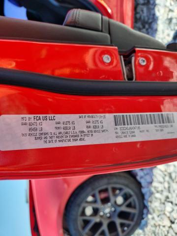 2016 DODGE CHARGER R/T SCAT PACK 2C3CDXGJ0GH347105