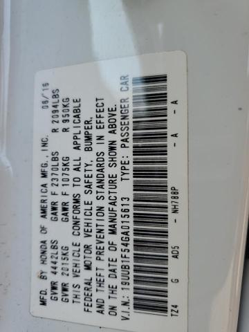 2016 ACURA TLX TECH 19UUB1F54GA015613