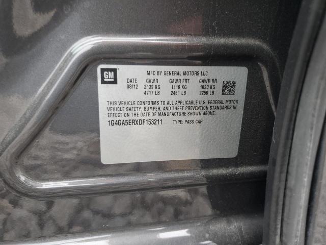 2013 BUICK LACROSSE - 1G4GA5ERXDF153211