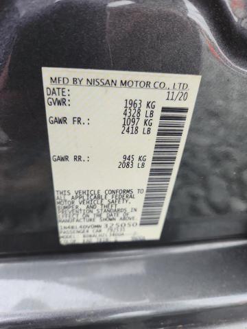 2021 NISSAN ALTIMA SV 1N4BL4DV0MN325050