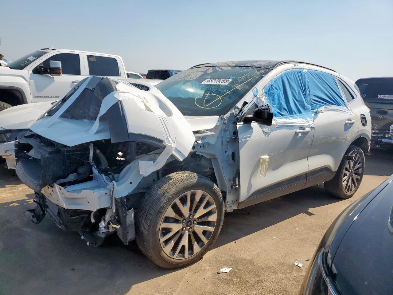 Lot #3234873379 2022 FORD ESCAPE TIT