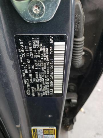 2018 HYUNDAI KONA SE KM8K1CAA6JU152451