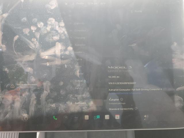 2025 TESLA MODEL 3 5YJ3E1EA0SF935917
