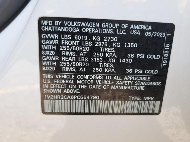 2023 VOLKSWAGEN ATLAS SE 1V2HR2CA6PC554790