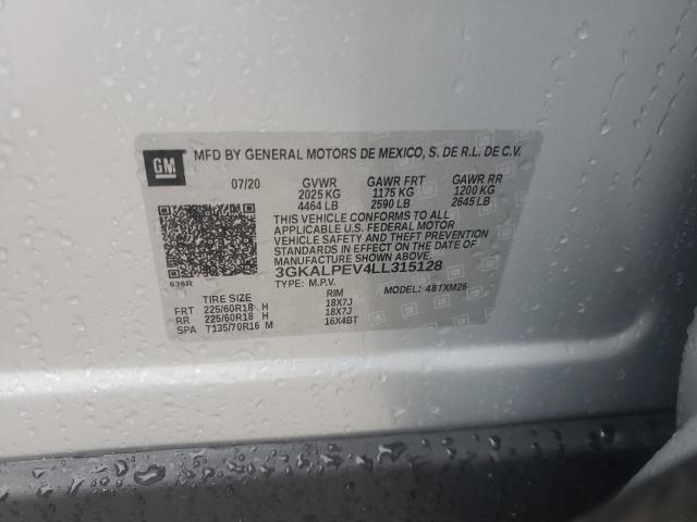 2020 GMC TERRAIN SL 3GKALPEV4LL315128