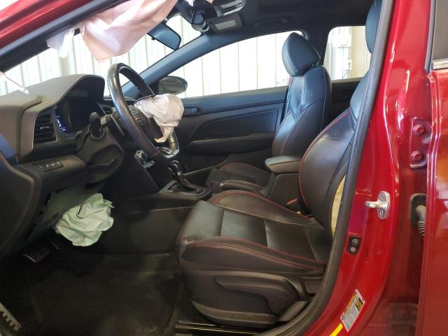 2019 HYUNDAI ELANTRA SP KMHD04LB1KU842066