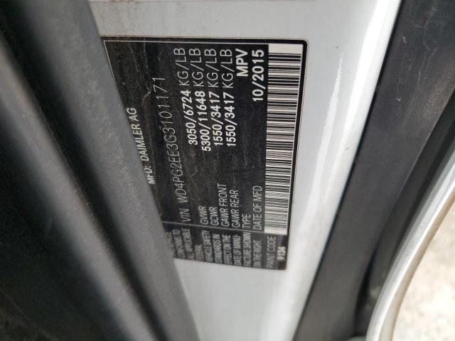 2016 MERCEDES-BENZ METRIS WD4PG2EE3G3101171