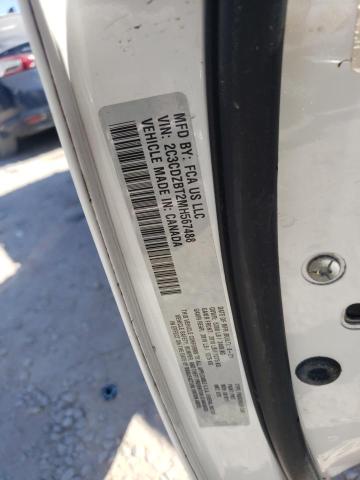 2021 DODGE CHALLENGER 2C3CDZBT2MH567488