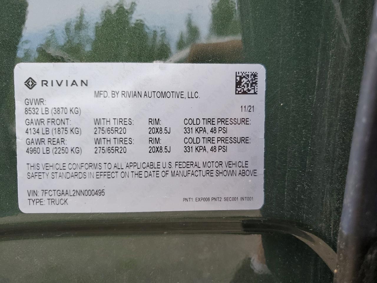 RIVIAN R1T LAUNCH EDITION