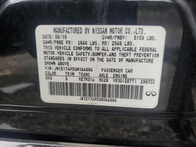 2016 INFINITI Q50 PREMIU JN1EV7AR5GM344684