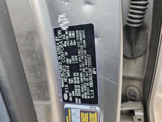 2015 KIA SOUL KNDJN2A26F7191957
