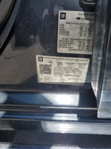 2021 CHEVROLET SILVERADO 3GCPWCEDXMG137054