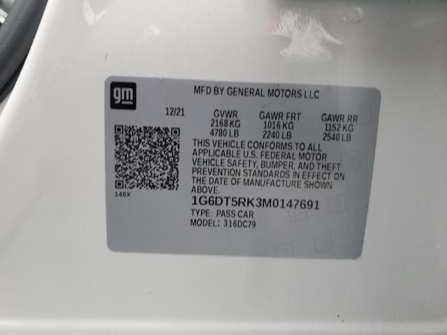 2021 CADILLAC CT5 PREMIU 1G6DT5RK3M0147691