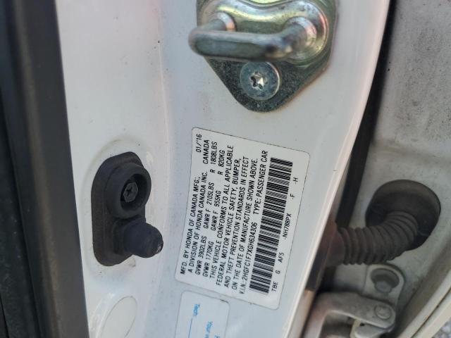 2016 HONDA CIVIC EXL - 2HGFC1F7XGH634306