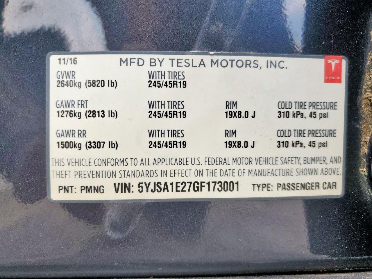 TESLA MODEL S