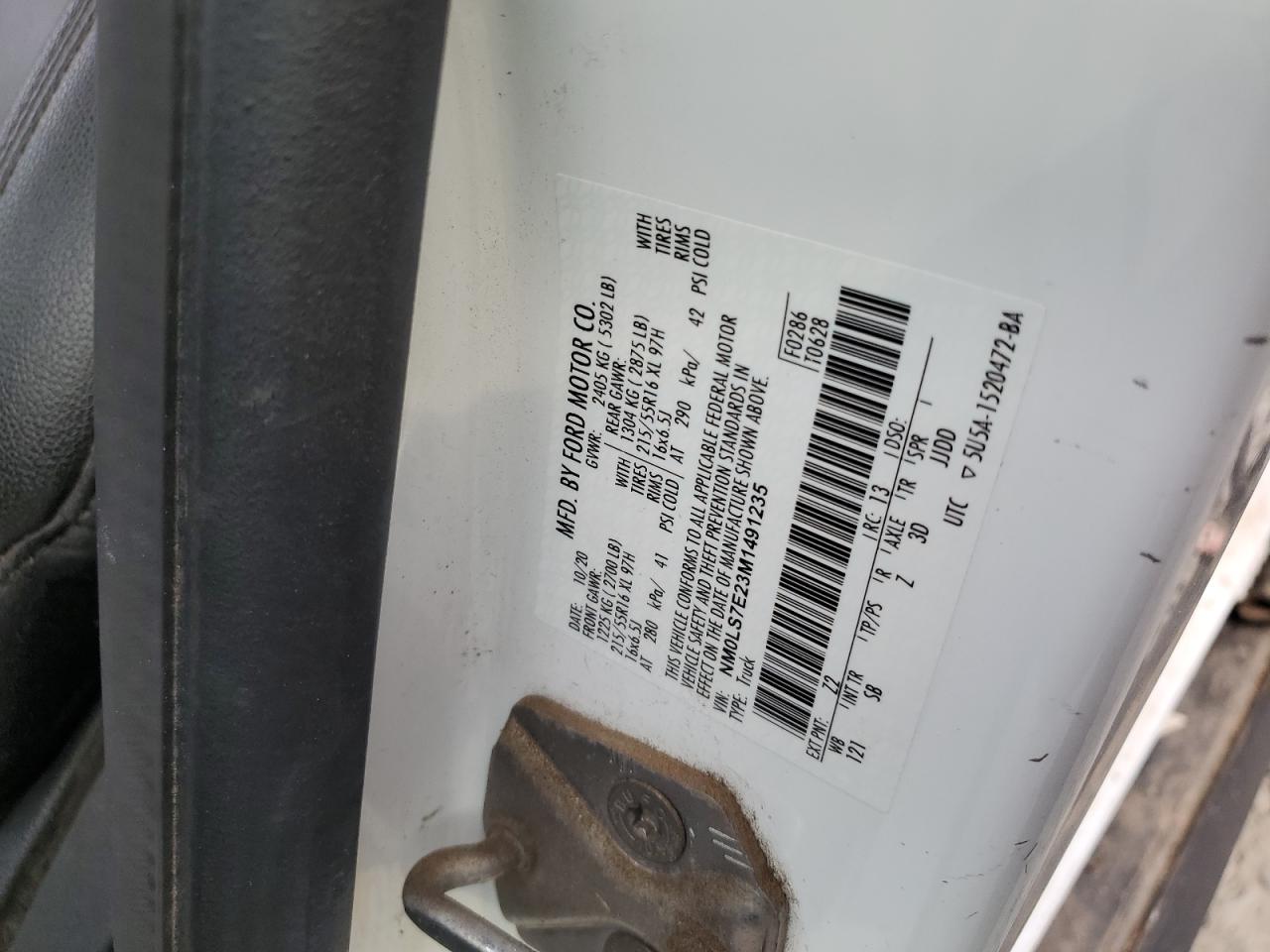 FORD TRANSIT CONNECT XL