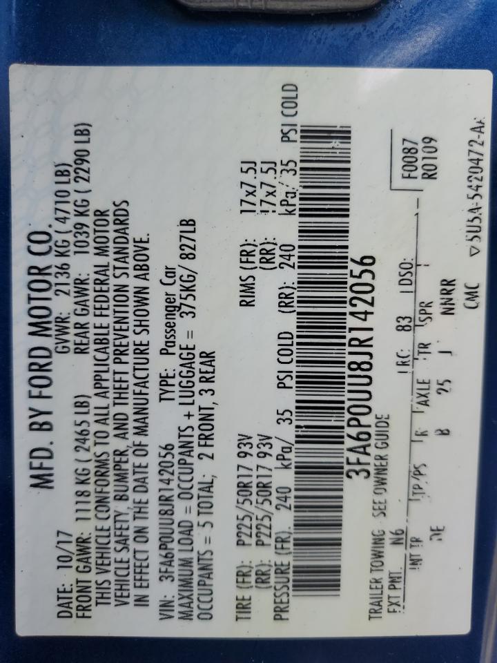 FORD FUSION S HYBRID