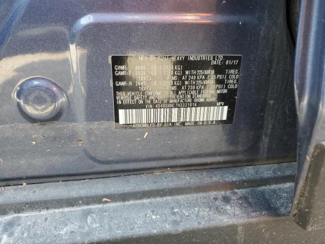 2017 SUBARU OUTBACK 2.5I LIMITED 4S4BSANC7H3331014