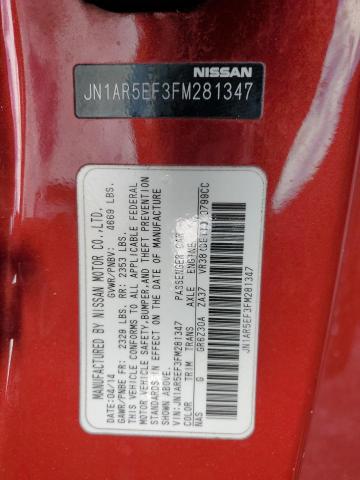 2015 NISSAN GT-R PREMI - JN1AR5EF3FM281347