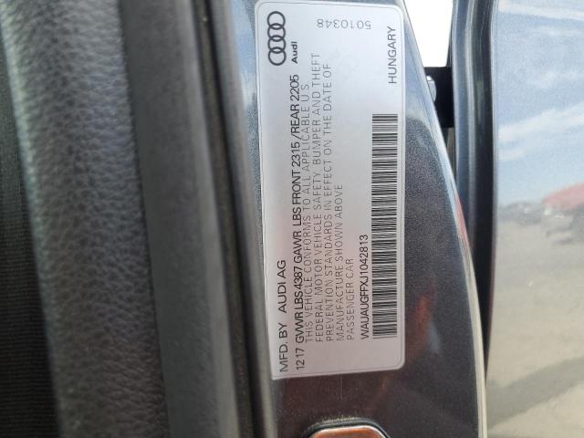2018 AUDI A3 PREMIUM WAUAUGFFXJ1042813