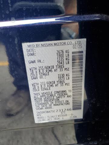 2025 NISSAN PATHFINDER - 5N1DR3BA7SC231246