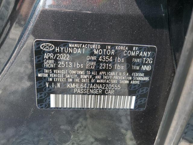 2022 HYUNDAI SONATA SEL - KMHL64JA4NA220555