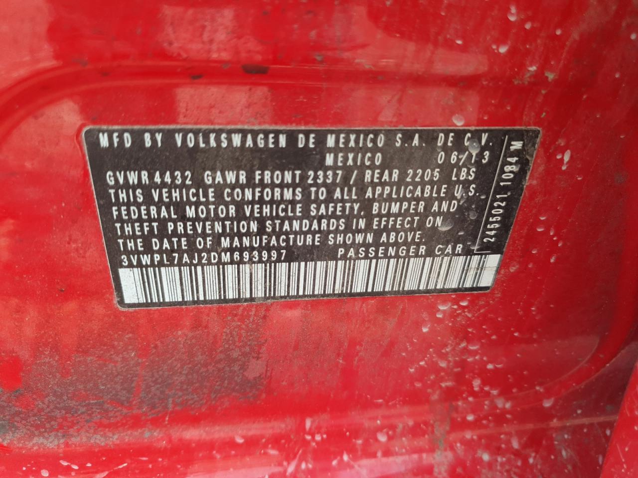 VOLKSWAGEN JETTA TDI