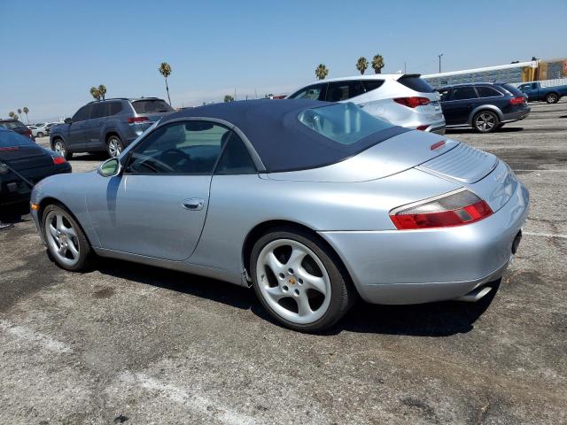 PORSCHE 911 CARRER 2001 silver  gas WP0CA29941S652553 photo #3