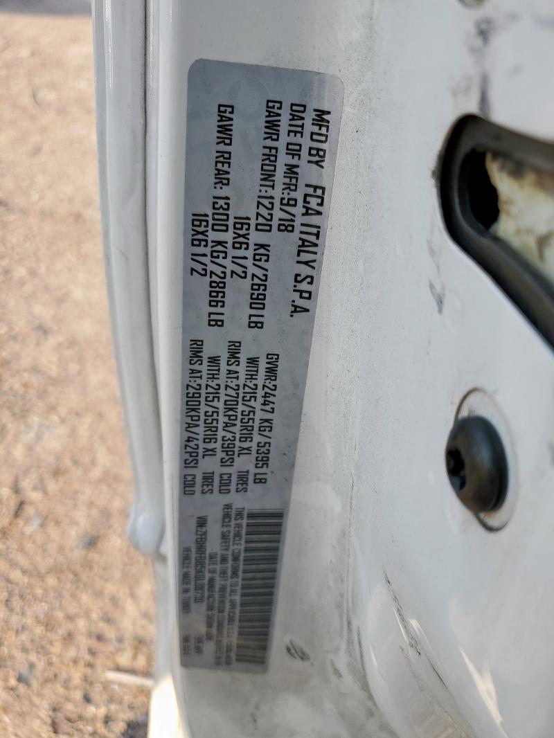 2019 RAM PROMASTER - ZFBHRFBB5K6L88730