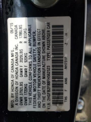 2015 HONDA CIVIC EX 2HGFB2F88FH562523