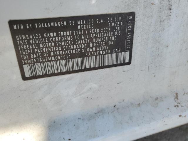 2021 VOLKSWAGEN JETTA SEL 3VWE57BU7MM091011