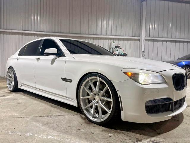 BMW 750 LI 2010 white  gas WBAKB8C58ACY64395 photo #1