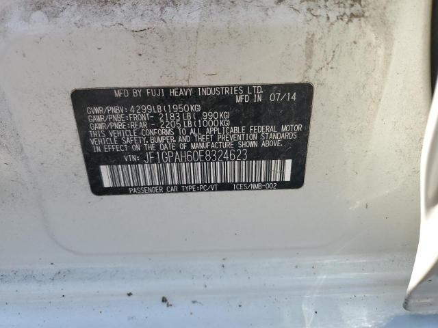 2014 SUBARU IMPREZA LIMITED - JF1GPAH60E8324623