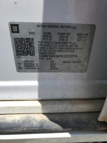 2019 CHEVROLET TRAVERSE P 1GNEVKKW7KJ173779