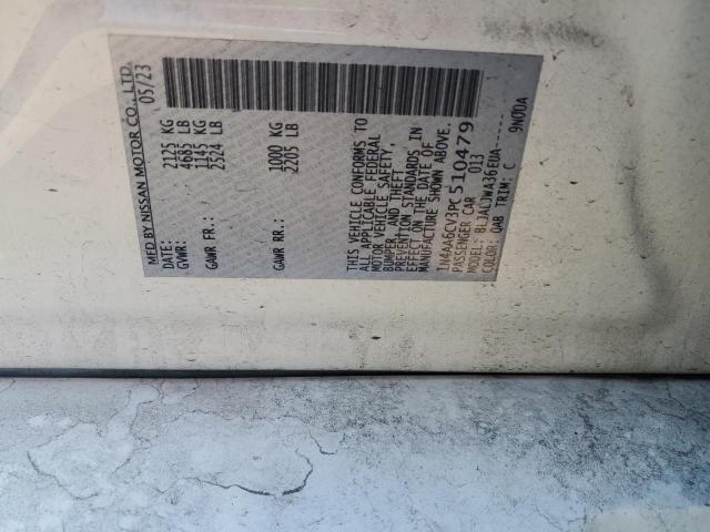 2023 NISSAN MAXIMA SV 1N4AA6CV3PC510479